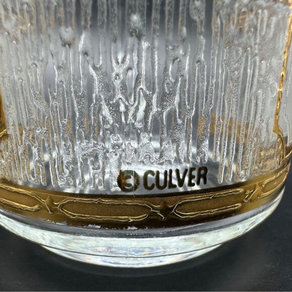 Vintage Nashville Music City USA Souvenir Mugs By Culver 22K Gold Luminarc Glass - Picture 8 of 10